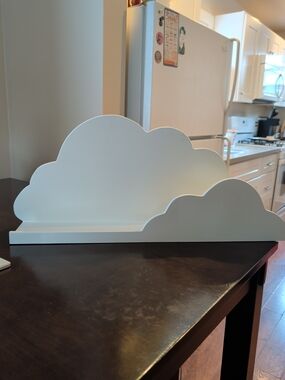 Target White Cloud Wall Display Shelf